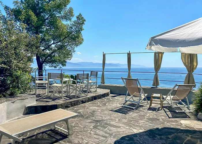 Design Villa With Private Sea Access In Portofino