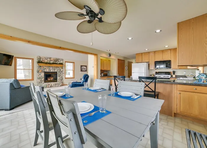 Waterfront Lake Huron Home - Private Beach!