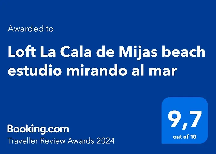 Loft La Cala de Mijas beach estudio mirando al mar