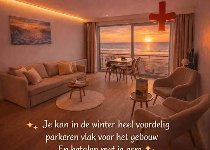 Studio Zwembad Met Frontaal Zeezicht