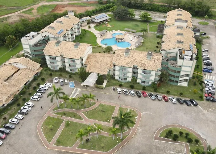 Flat no Village das Águas Resort ao lado do Parque Aquático Aldeia das Águas