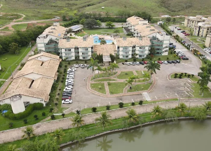 Flat no Village das Águas Resort ao lado do Parque Aquático Aldeia das Águas