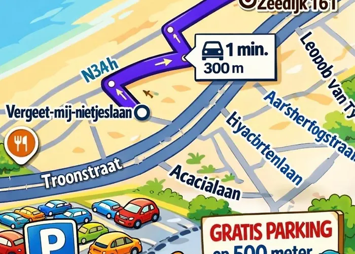 Studio Zwembad Met Frontaal Zeezicht