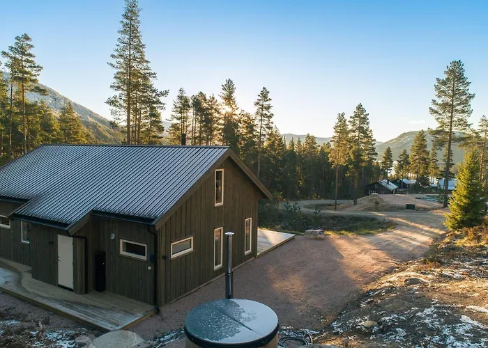 Joerd Hytte 8P With Sauna Hot Tub
