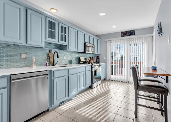 Seaside Park Beach Home 3Br W Deck Peloton Parking 6 Beach Passes