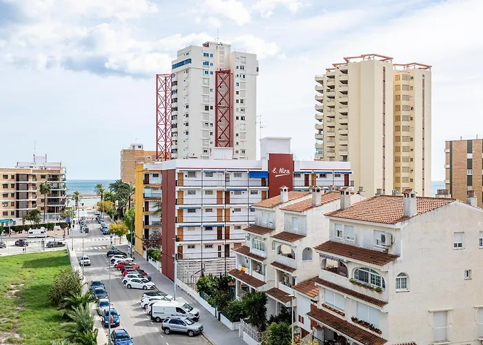 Playa Valencia Residencial Sol y Mar Terraza con Vistas y Parking