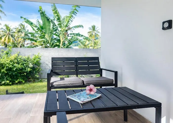 Fare Re'Are'A, Acces Prive A La Plage Et Proche De La Plage De Tema'E, Moorea