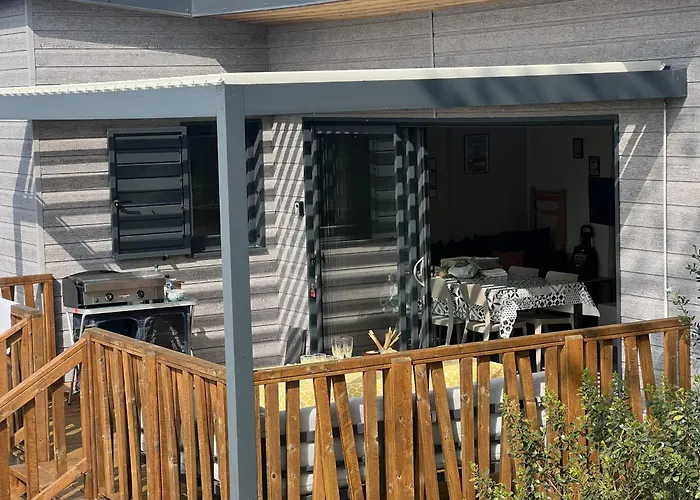 Cottage Jullouville récent l'Edune résidence vacances - plage 150 m -piscine - Wifi