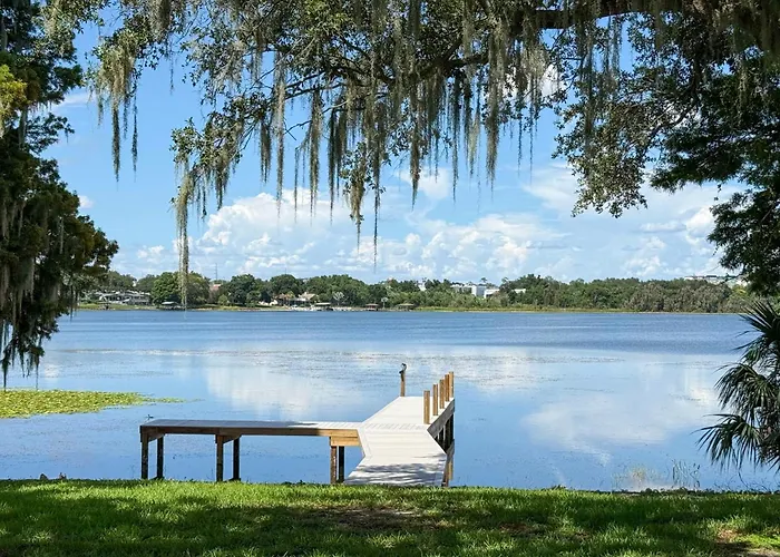 Lanai & Pool: Elegant Villa In Winter Haven!