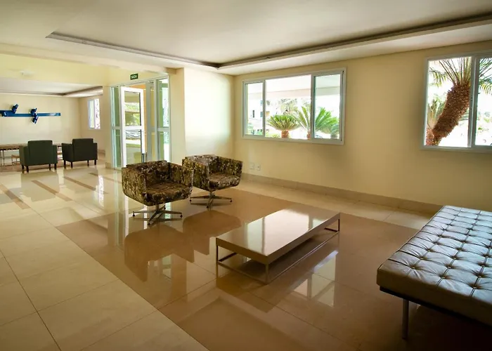 The Sun Resort - Super Apartamento de 2 quartos - 1 suíte e 1 reversível