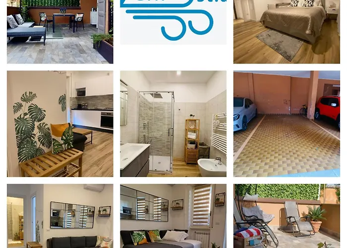 Zefiro Ostia-Free Parking & Terrace