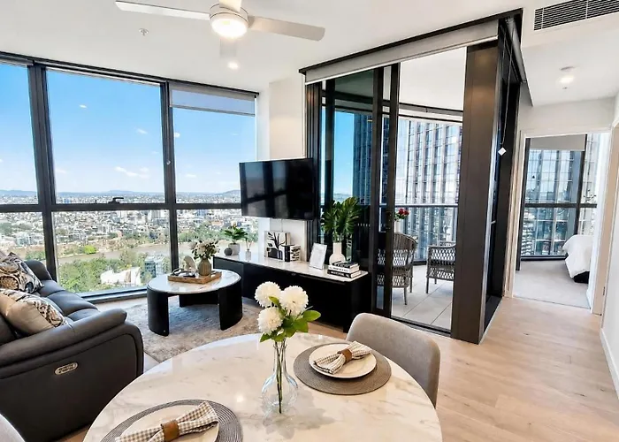 Luxury Riverfront Apartment Level 38 Queen'S Wharf Tower