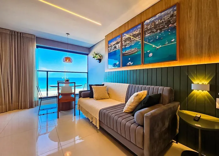 Vista Mar Incrivel Rooftop Piscina E Jacuzzi