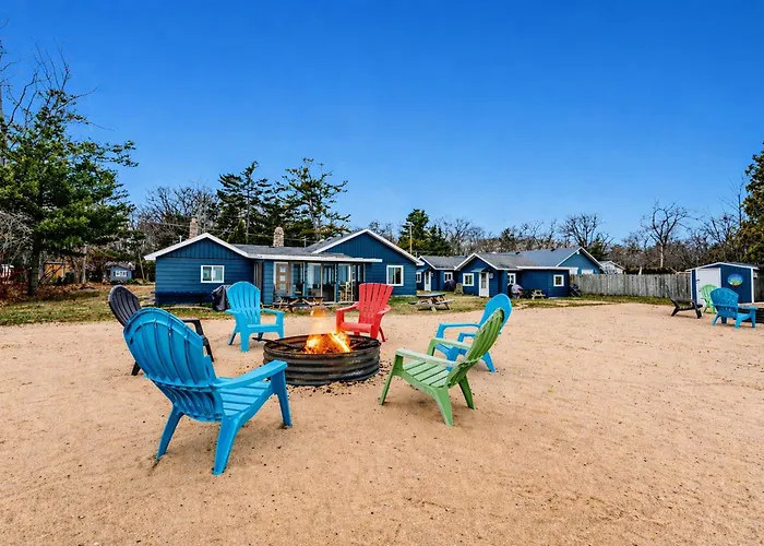 Lake Huron Family Resort W Beach Access And Views