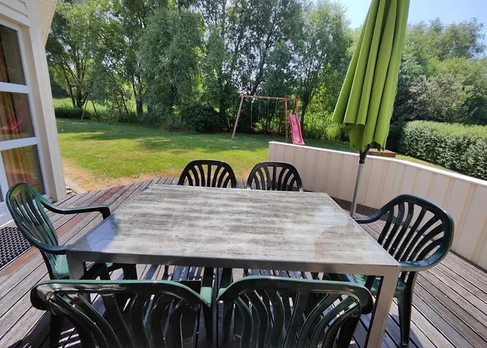 6 Personen kinderfreundliches Ferienhaus mit Sauna, Whirlpool und Kaminofen in Otterndorf