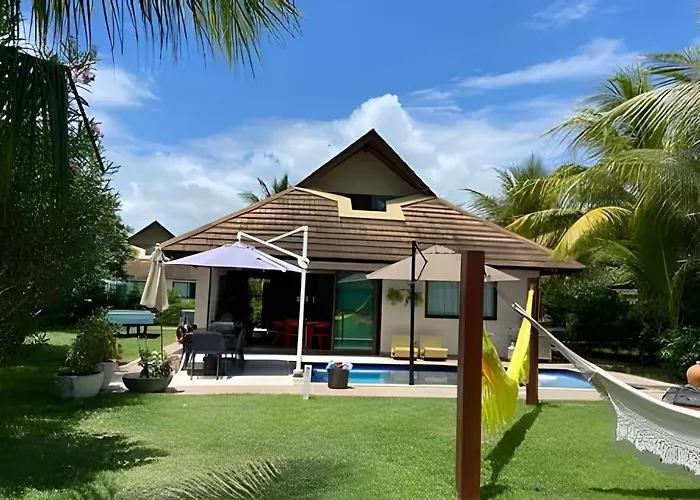 Bangalô luxo Beira Mar no Carneiros Beach Resort