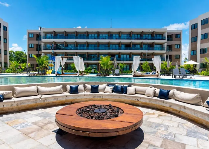 Flat Resort Luxo Malia 215E- Porto De Galinhas - Muro Alto