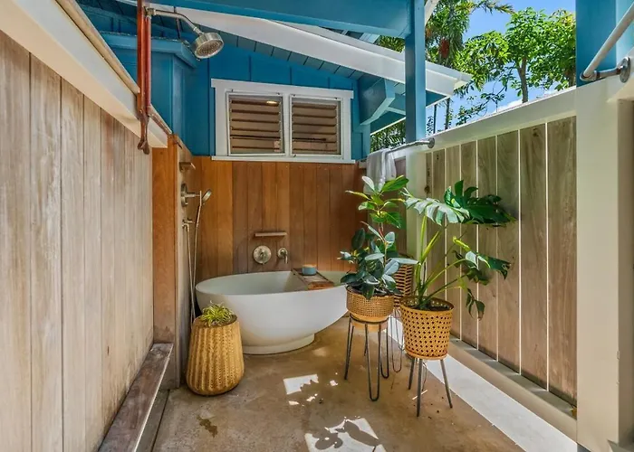 Hoaloha- Few Steps To Hanalei Bay, Hot Tub & Ac