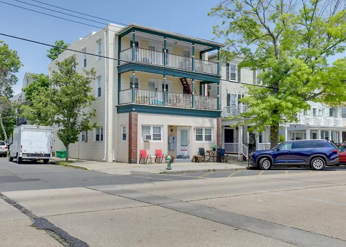 5 Blocks To Sand! Pet-Friendly Unit In Ocean Grove