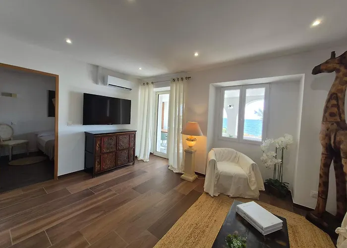 appartement climatise face a la plage