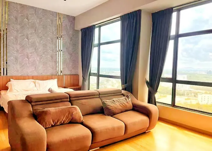 Leisure3 King Bed Imperium Residence Kuantan City View Studio