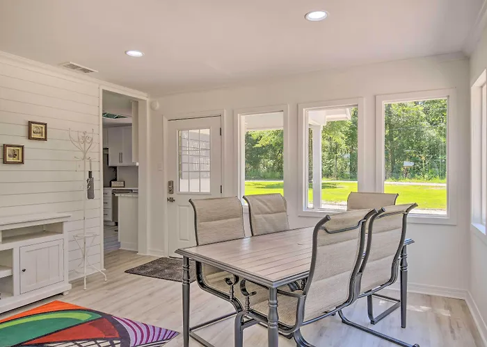 Riverside New Magnolia Springs Home W/ Dock, Beach