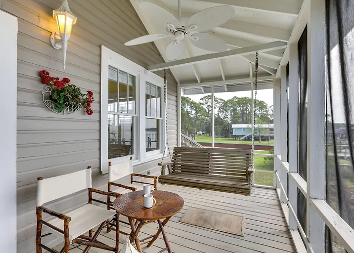 Waterfront Ochlockonee Bay Cottage W/ Views!