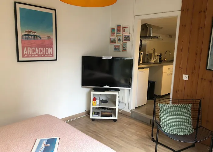 Maisonnette studio Arcachon 300m plage